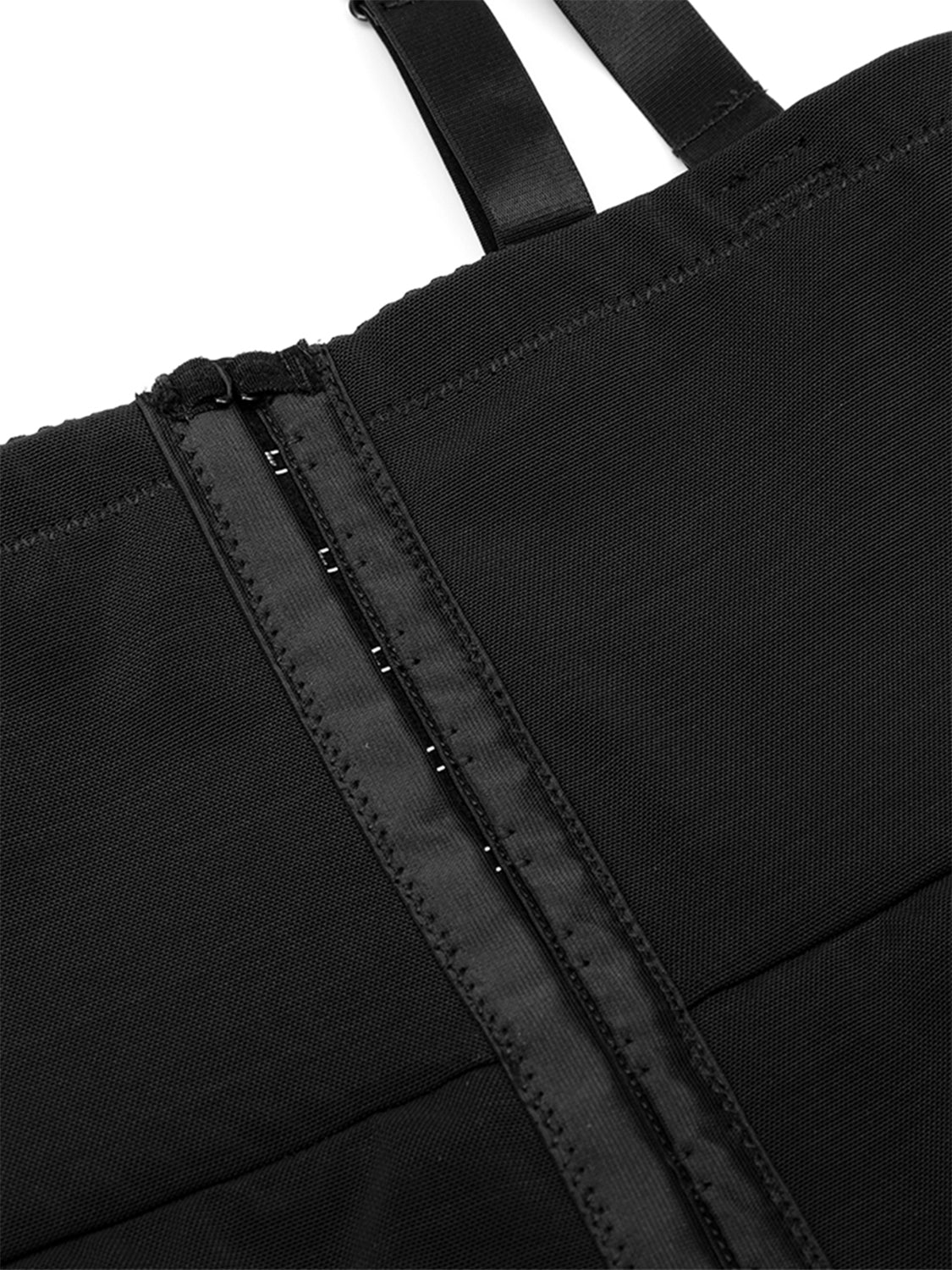 Body moldeador debajo del busto con corchetes y ojales de tamaño completo