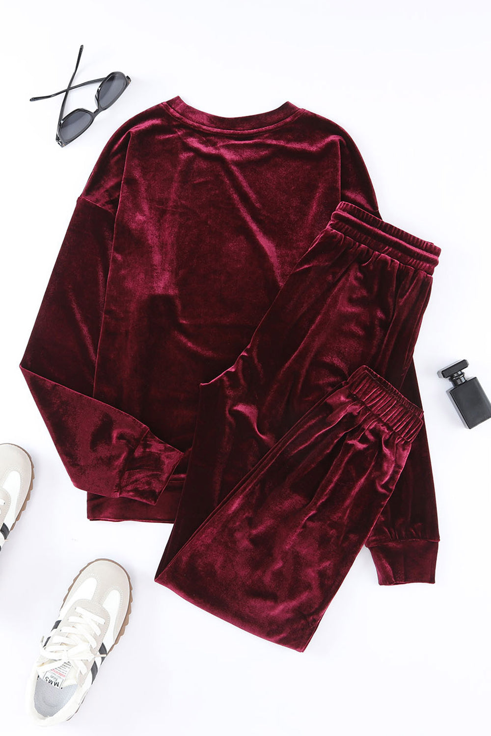 Conjunto de salón con camiseta y pantalón de manga larga