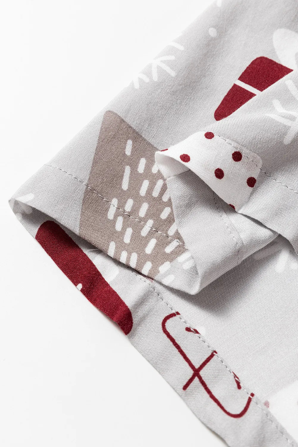 Conjunto de pantalón y camiseta de manga larga con estampado