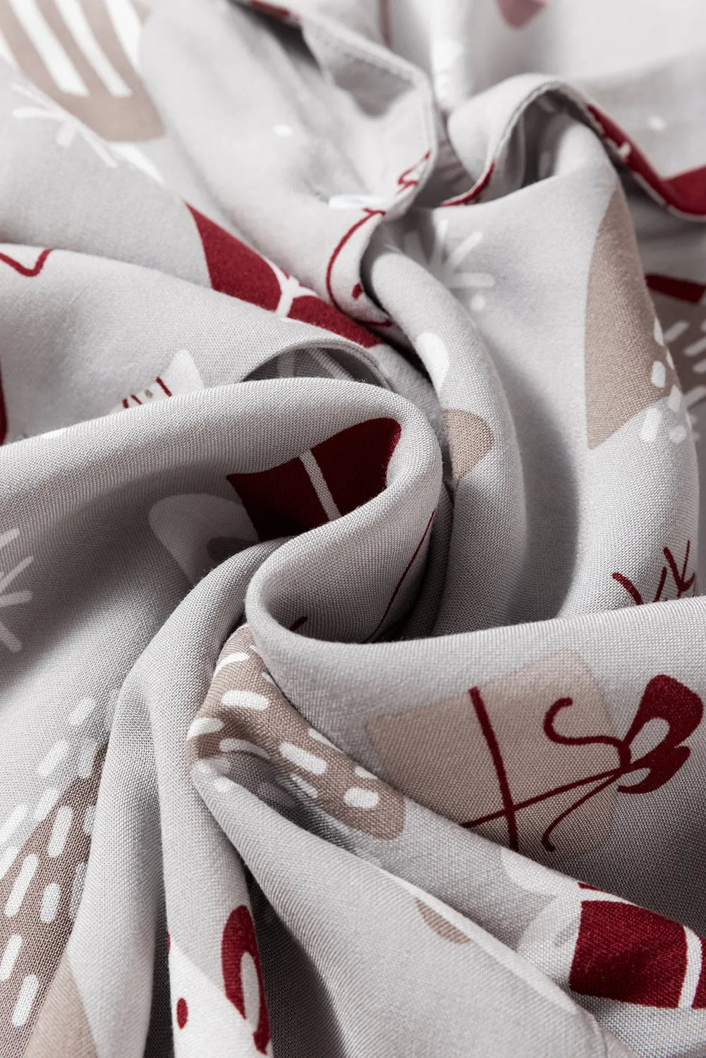 Conjunto de pantalón y camiseta de manga larga con estampado