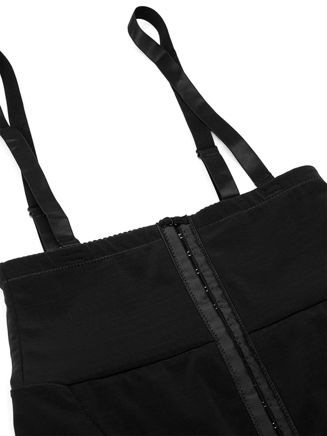 Body moldeador debajo del busto con corchetes y ojales de tamaño completo