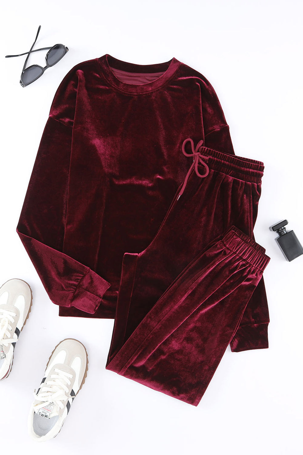 Conjunto de salón con camiseta y pantalón de manga larga
