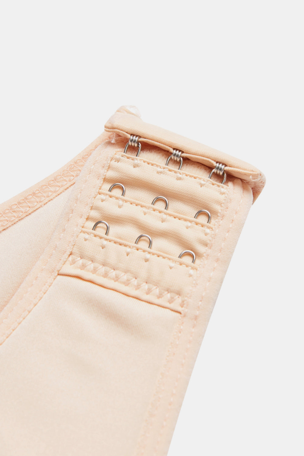 Faja moldeadora de talla grande con ribete de encaje y cremallera